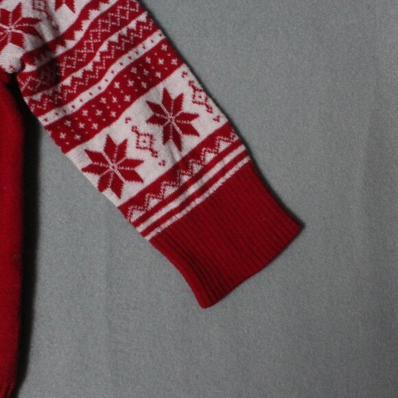 The Grinch Christmas Sweater | Size 12M | Boys Red Holiday Knit - Picture 4 of 4